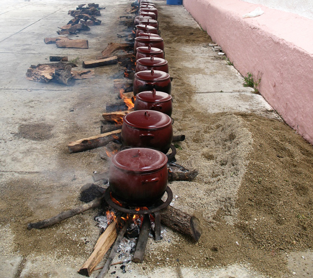 las ollas de San Marcos