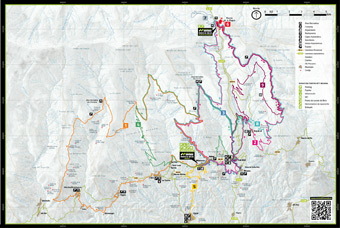 Nueve rutas apasionantes y variadas